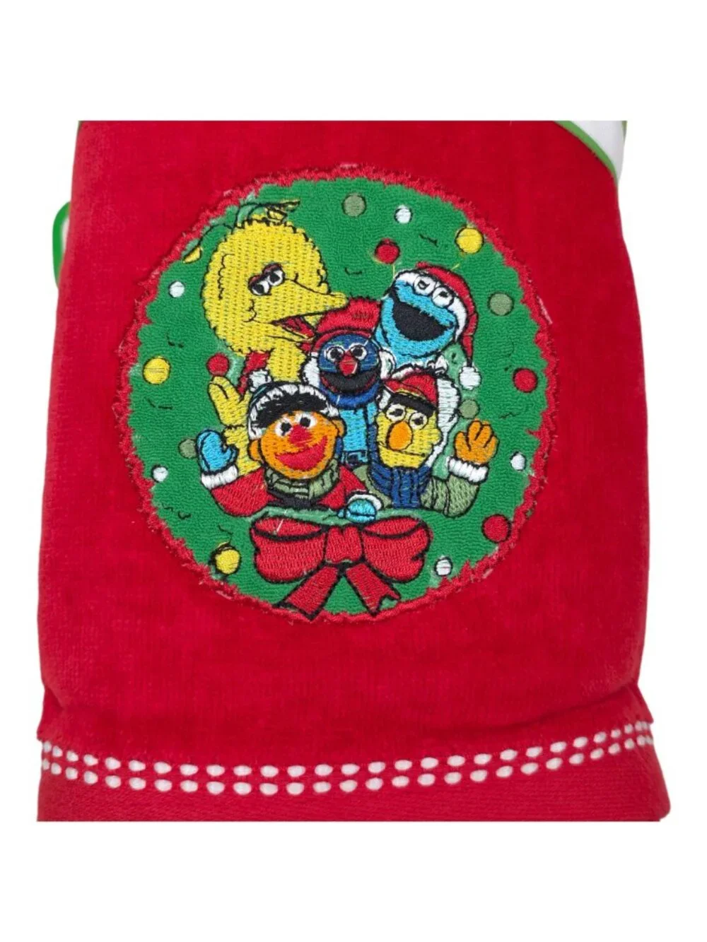 Sesame Street Cotton Hand Towels Set Of 2 Holiday Decoration 18